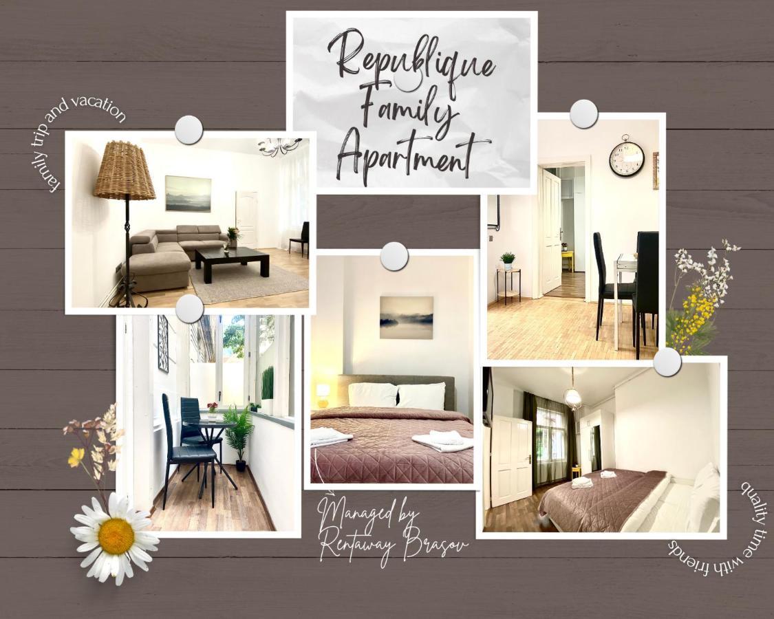 Republique Family Apartment Brasov Ngoại thất bức ảnh